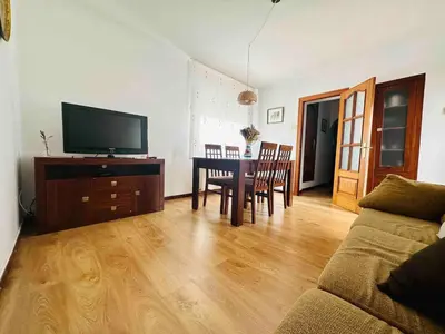 Una televisión o centro de entretenimiento en Cal Boix Apartamento