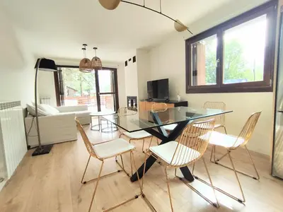 Zona de estar de CHECK-IN CASAS Mala de Anciles