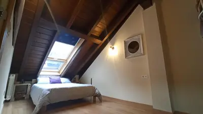 Cama o camas de una habitación en El Cielo de Escarrilla