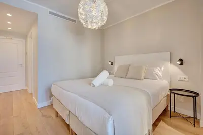 Cama o camas de una habitación en Apartamento Castillo by Clabao