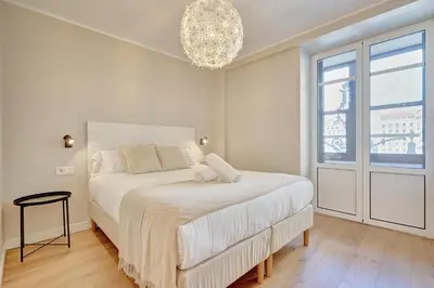 Cama o camas de una habitación en Apartamento Castillo by Clabao