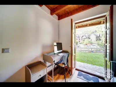 Jardín al aire libre en CASA DEL VALLE de Alma de Nieve