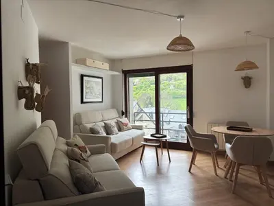 Zona de estar de TUCA - Apartamento en Vielha