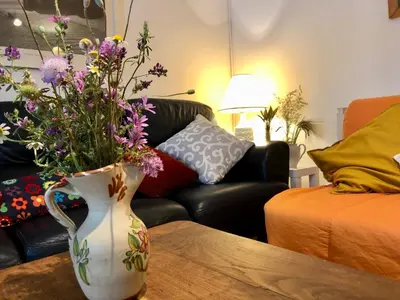 Zona de estar de Casa Luka Etxea