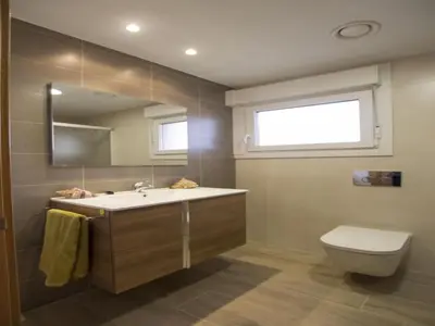 Un baño de Apartamento Rural La Patxuela
