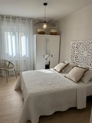 Cama o camas de una habitación en Nordic Home