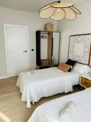 Cama o camas de una habitación en Nordic Home