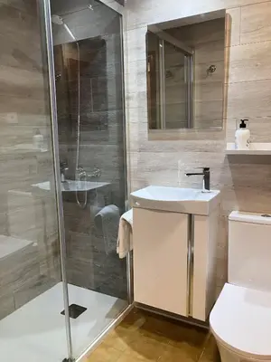 Un baño de VTZ El Balcón a la Basílica I - vistas inmejorables a la Basílica del Pilar!