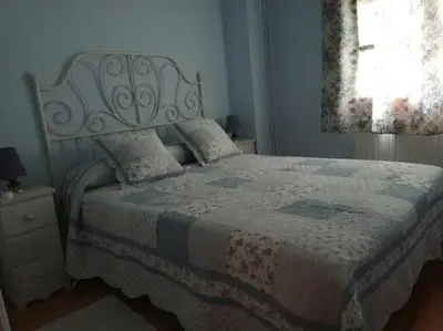 Cama o camas de una habitación en La Borda de Sesué