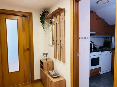 Una cocina o zona de cocina en Ático con terrazas, garaje y ascensor en el casco antiguo