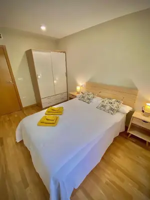 Cama o camas de una habitación en El Rinconcito de Sabi