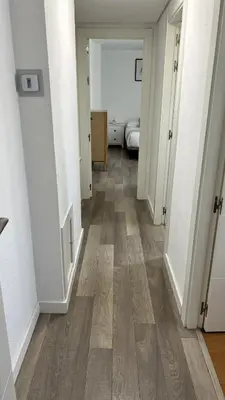 Cama o camas de una habitación en Apartamenticos Plaza del Pilar III