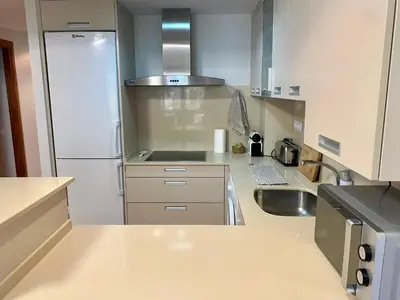 Una cocina o zona de cocina en Apartamento Balcón del Ésera