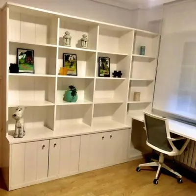 Biblioteca en el apartamento
