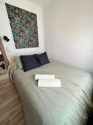 Cama o camas de una habitación en El Brollador