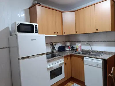 Una cocina o zona de cocina en Inmocyma El Rinconcito de Benasque