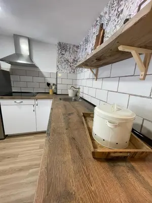 Una cocina o zona de cocina en Casa Mariete