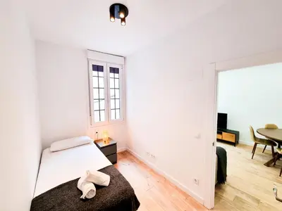Cama o camas de una habitación en Pilar Dreams ComoTuCasa