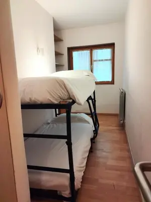 Cama o camas de una habitación en CHECK-IN CASAS Pico de las Nieves