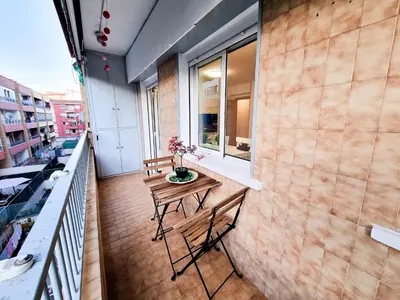 Un balcón o terraza de Las Fuentes del Pilar ComoTuCasa