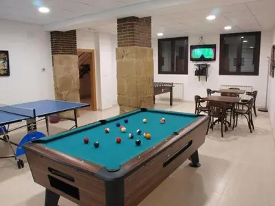 Sala de juegos en Apartamentos Berdiel