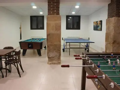 Sala de juegos en Apartamentos Berdiel