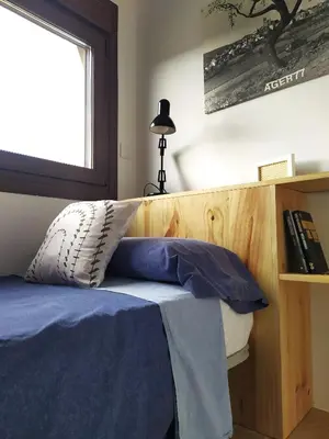 Cama o camas de una habitación en Casa Fonset