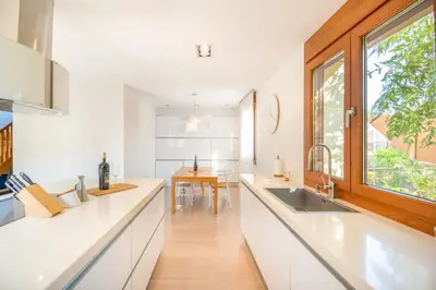 Plano de Acogedora casa rural con jardín próxima a Pamplona
