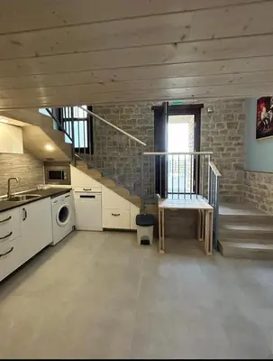 Una cocina o zona de cocina en Casa Julita Etxea