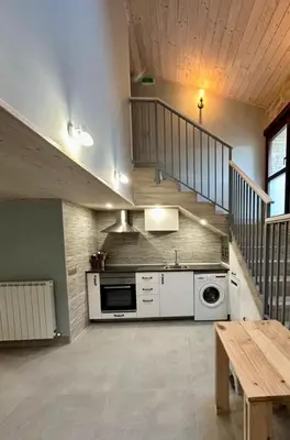 Una cocina o zona de cocina en Casa Julita Etxea