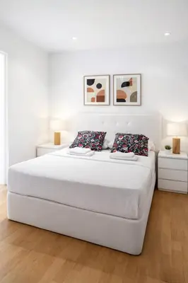 Cama o camas de una habitación en El Príncipe 2