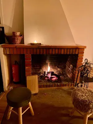 Plano de Casa acollidora i familiar amb barbacoa