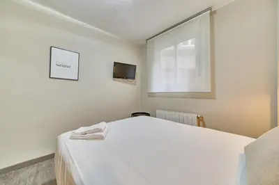 Cama o camas de una habitación en Apartamento Merindades By Clabao