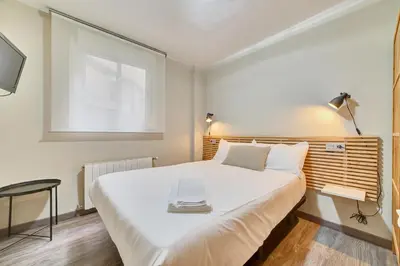 Cama o camas de una habitación en Apartamento Merindades By Clabao