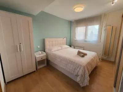 Cama o camas de una habitación en La Terraza de Predicadores by Alogest
