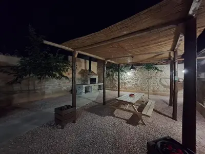 Un patio o zona al aire libre en Casa Rural Claudia
