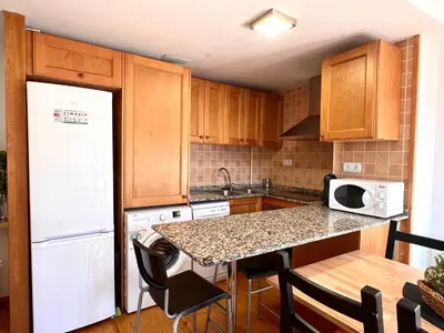 Una cocina o zona de cocina en Apartaments del Camp - L'Amfitriona