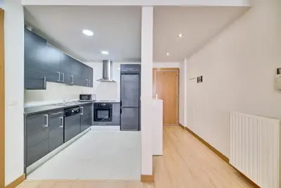 Una cocina o zona de cocina en Apartamento Oihana by Clabao