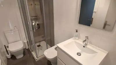 Un baño de Ca la Tita
