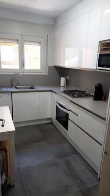 Una cocina o zona de cocina en Ca la Tita