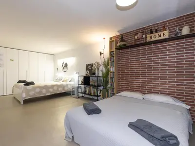 Cama o camas de una habitación en CHEZ ADELA