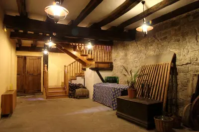 Zona de estar de Casa Rural Ardantzena