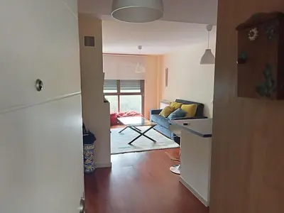 Zona de estar de Apartamentos Las Margas Sabiñánigo 3000