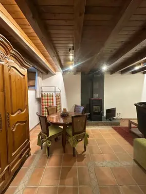 Zona de estar de Apartamento Duplex en Arties
