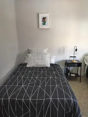 Cama o camas de una habitación en CASA ANTONIO Y GABI Ruta de los dinosaurios