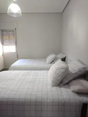 Cama o camas de una habitación en CASA ANTONIO Y GABI Ruta de los dinosaurios