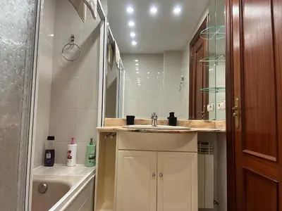Un baño de Precioso apartamento en el corazón de Elizondo