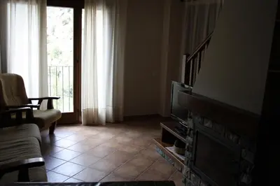 Una televisión o centro de entretenimiento en Nadal Apartaments