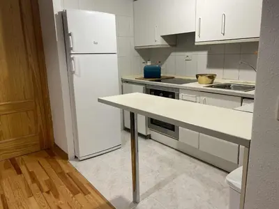 Una cocina o zona de cocina en Bitxilore, Biescas con terraza y petfriendly