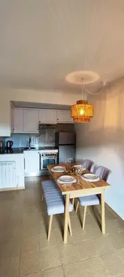 Una cocina o zona de cocina en Apartamento Minairons Espot